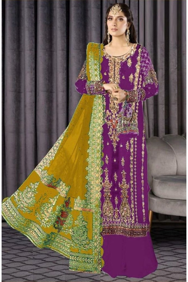 3PCS Digital Printed Lawn Unstitched Suit MRF13-625LLW66-ML - Fancy Collection