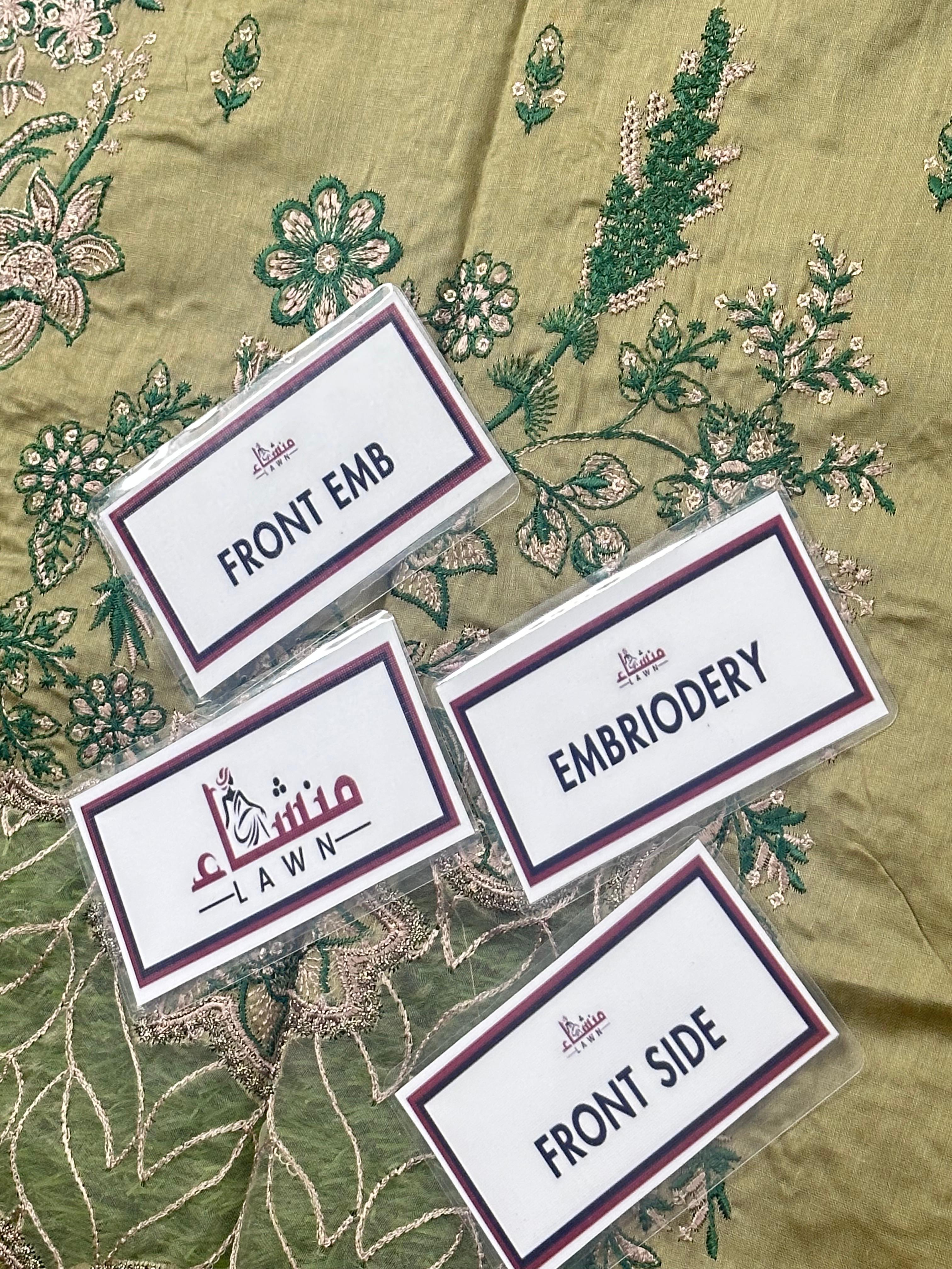 3PCS Digital Printed Lawn Unstitched Suit MRF15-625LLW66-ML - Fancy Collection