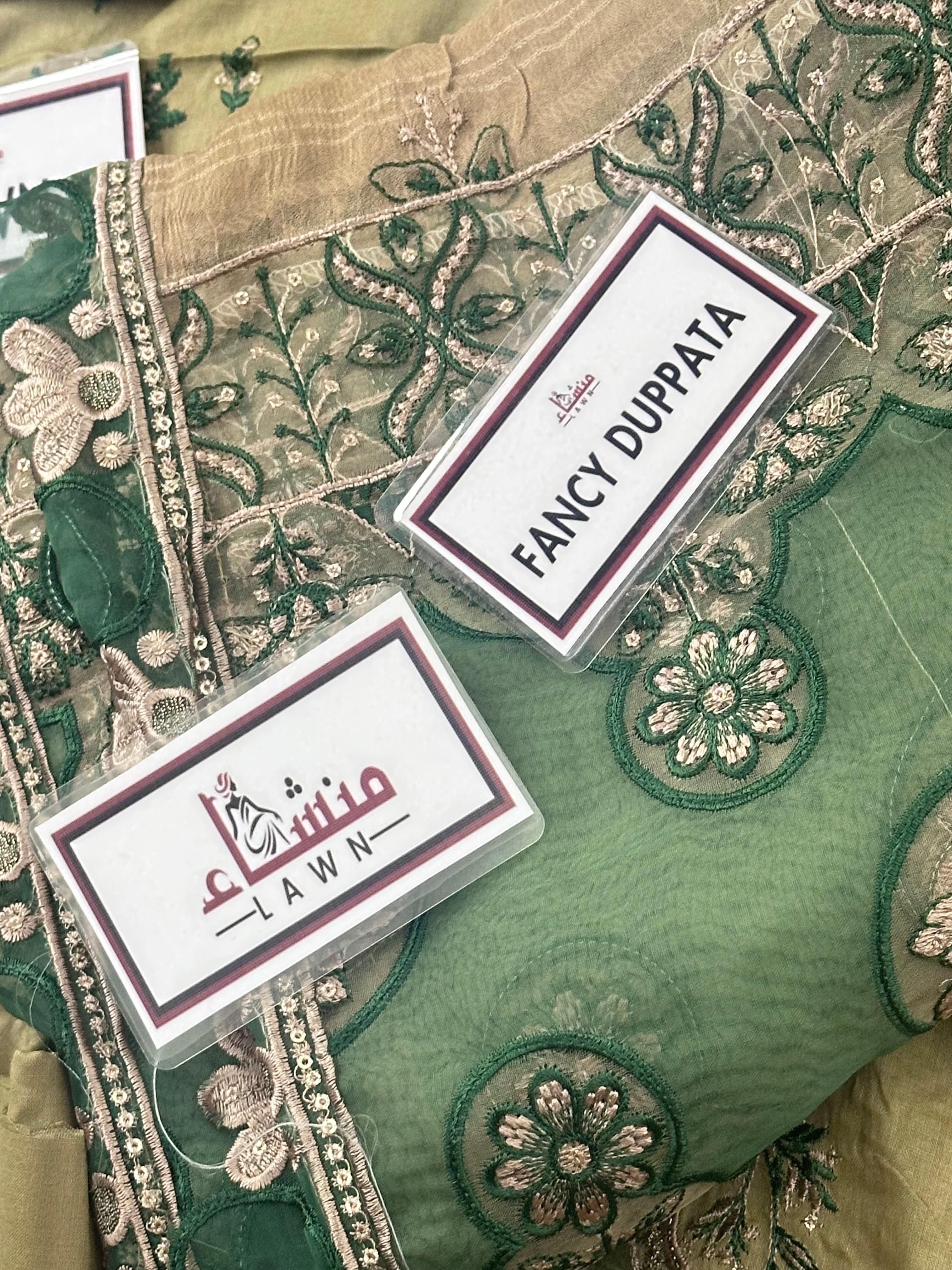 3PCS Digital Printed Lawn Unstitched Suit MRF15-625LLW66-ML - Fancy Collection