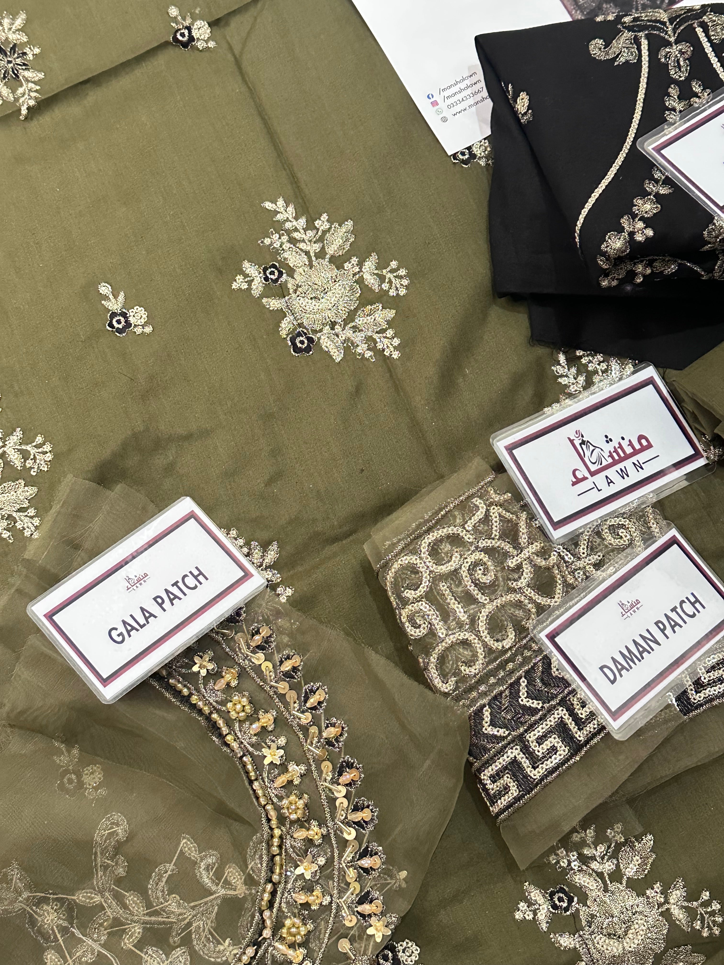 3PCS Digital Printed Lawn Unstitched Suit MRF21-625LLW66-ML - Fancy Collection