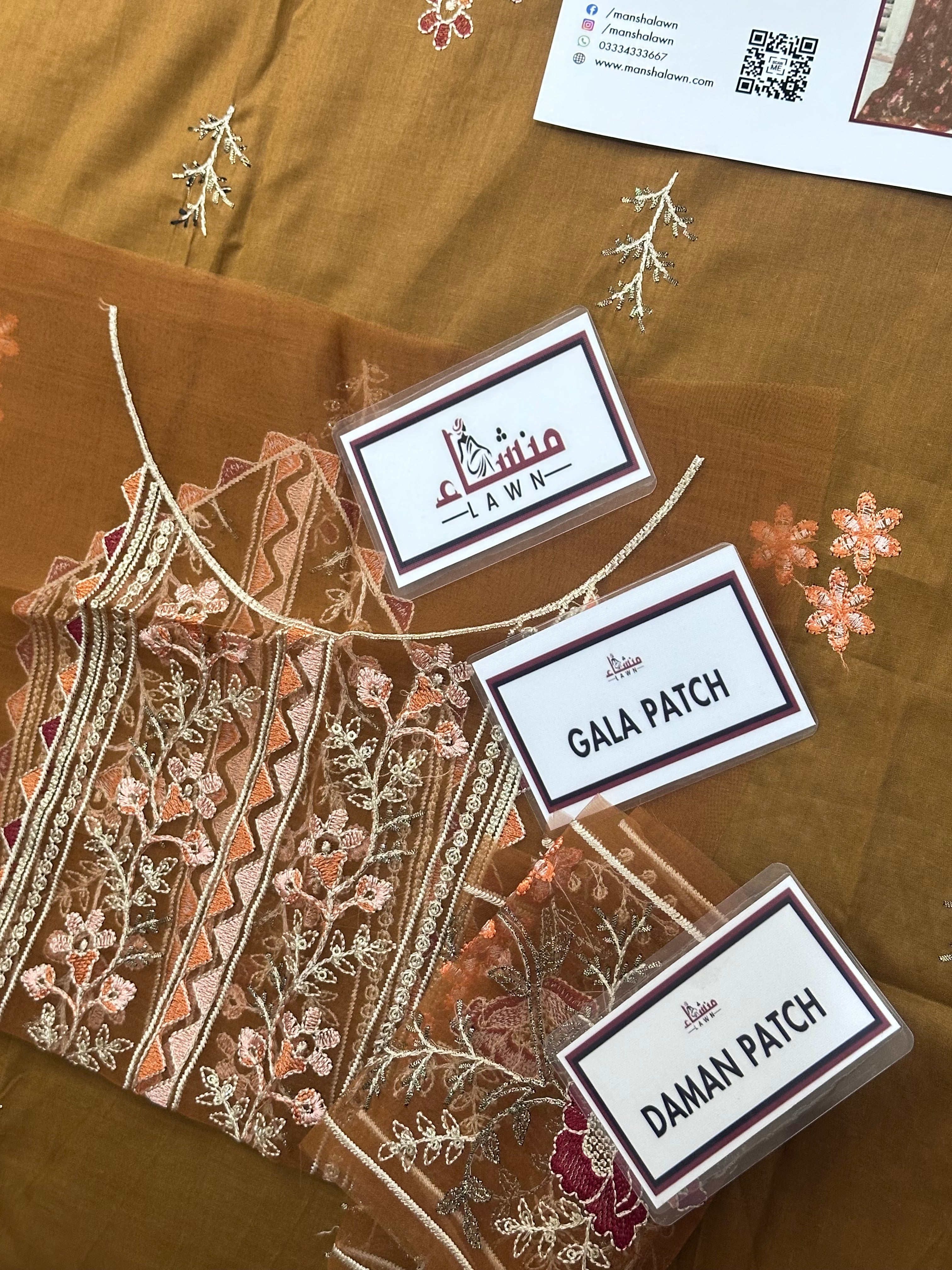 3PCS Digital Printed Lawn Unstitched Suit MRF22-625LLW66-ML - Fancy Collection