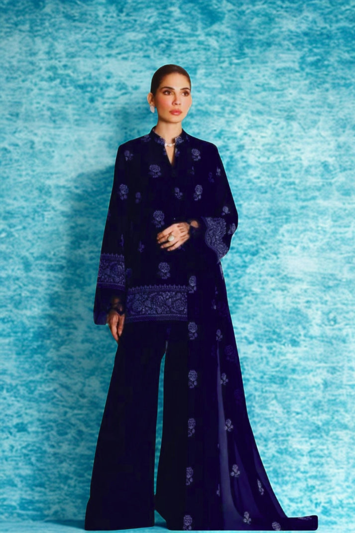 3PCS Digital Printed Lawn Unstitched Suit MRF26-625LLW90-ML - Fancy Collection