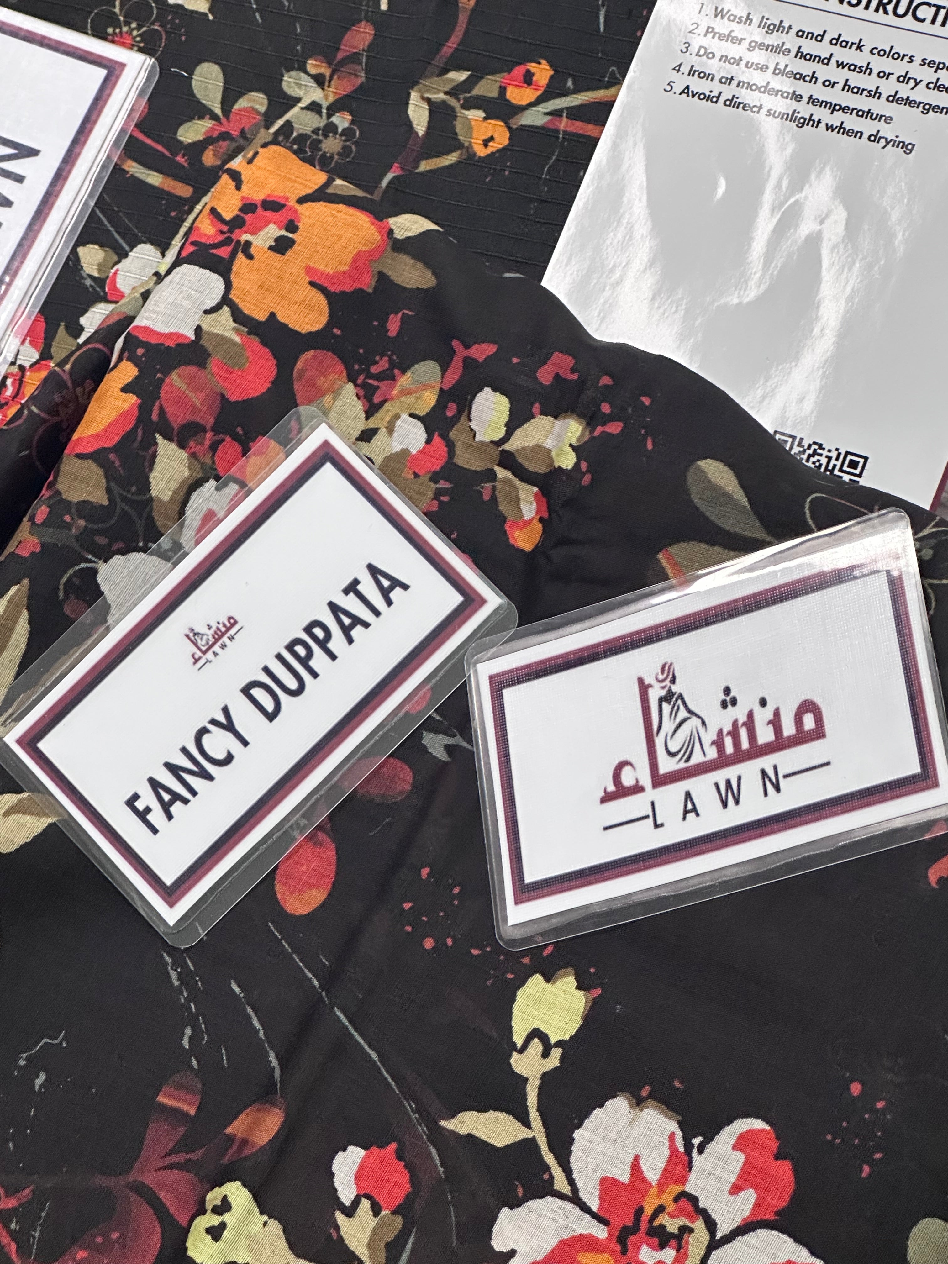 Elegant 3PCS digital printed lawn unstitched suit RA08-01-625LLW91-ML from ManshaLawn | premium lawn in Pakistan, lawn suits in Peshawar’s best fabric online store