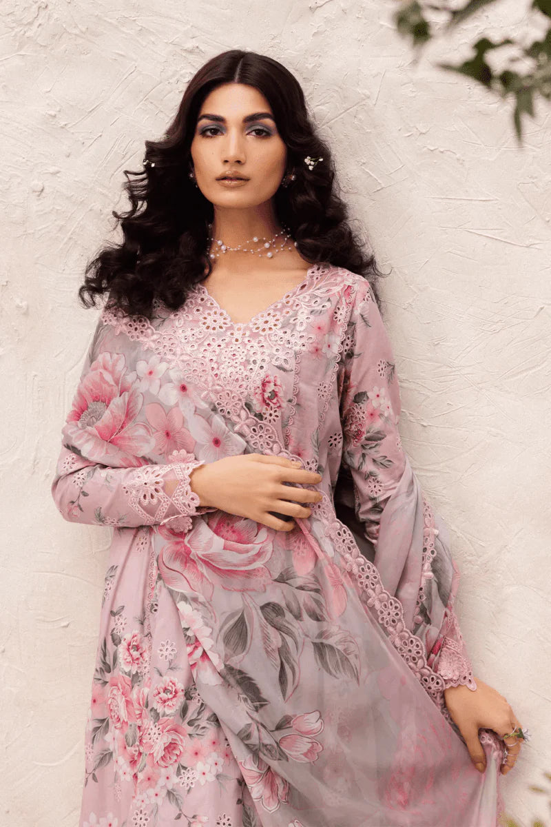 Premium 3PCS embroidered lawn unstitched suit from ManshaLawn | lawn in Pakistan, lawn suits available in Peshawar’s best fabric online store