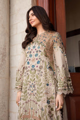 Premium 3PCS embroidered lawn unstitched suit from ManshaLawn | lawn in Pakistan, lawn suits in Peshawar’s best fabric online store