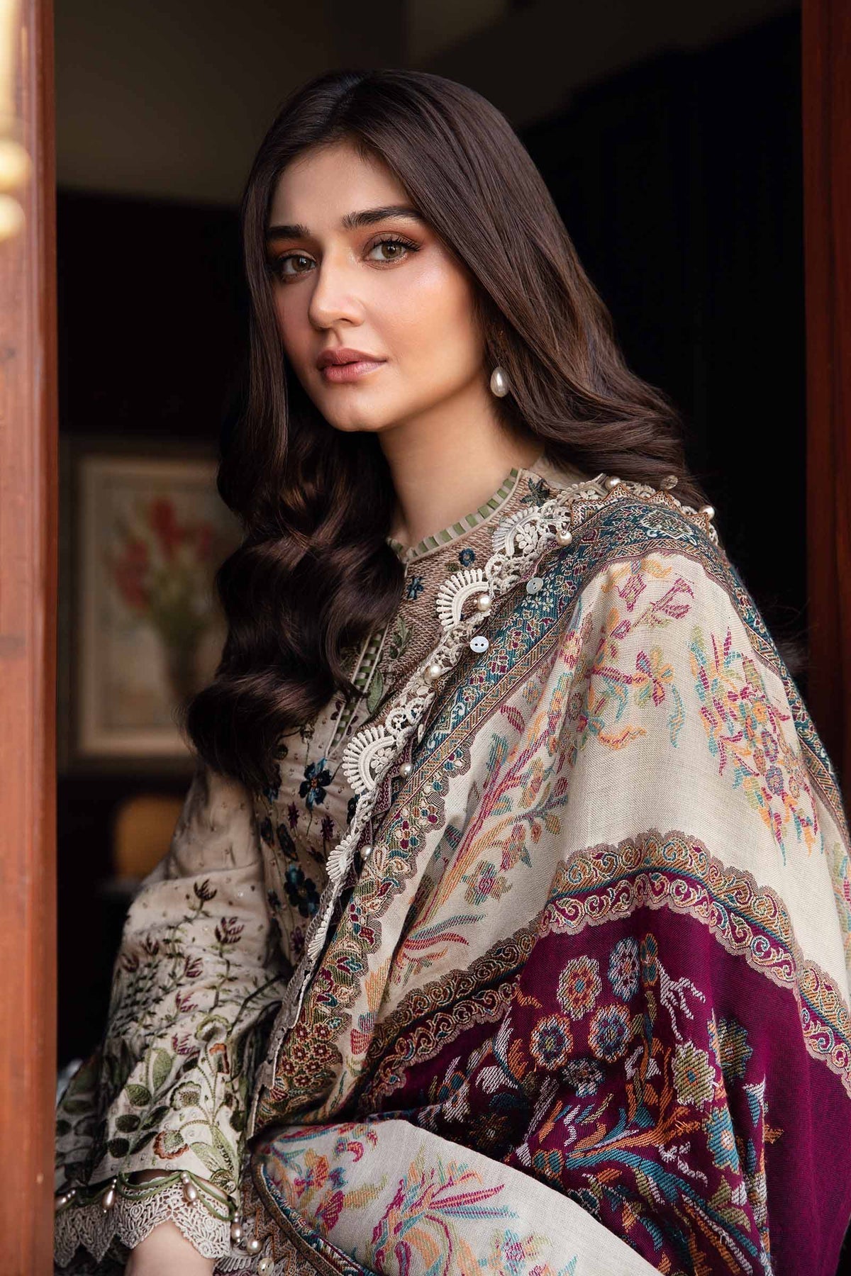 Premium 3PCS embroidered lawn unstitched suit from ManshaLawn | lawn in Pakistan, lawn suits in Peshawar’s best fabric online store