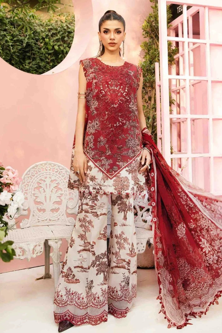 Premium 3PCS printed lawn unstitched suit from ManshaLawn | lawn in Pakistan, lawn suits in Peshawar’s best fabric online store
