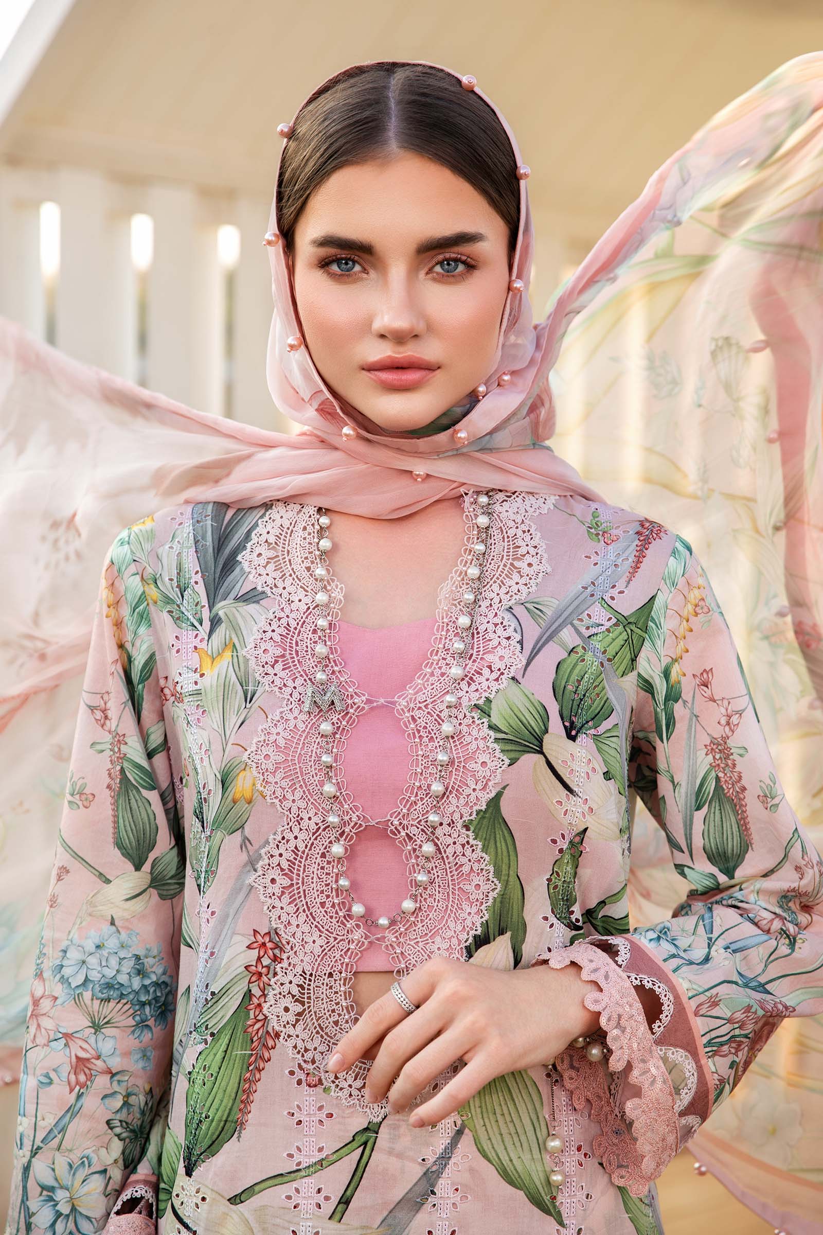 Premium 3PCS printed lawn unstitched suit from ManshaLawn | lawn in Pakistan, lawn suits in Peshawar’s best fabric online store