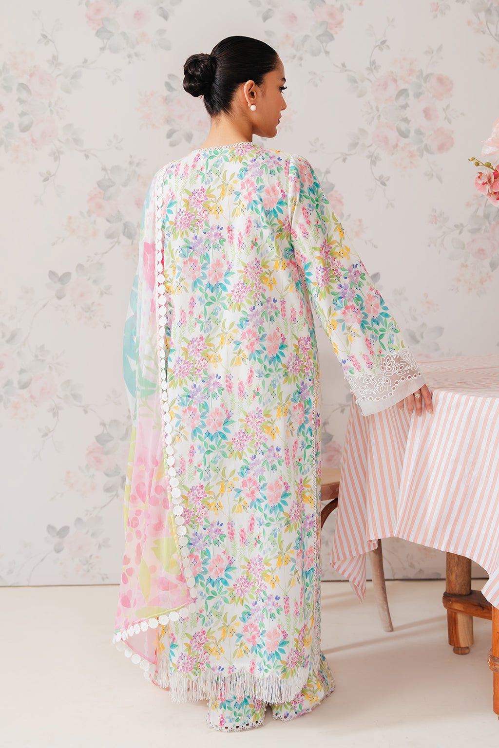 Premium 3PCS printed lawn unstitched suit from ManshaLawn | lawn in Pakistan, lawn suits in Peshawar’s best fabric online store