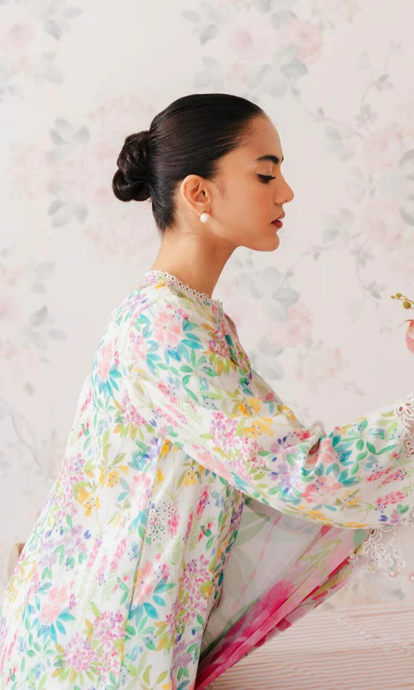 Premium 3PCS printed lawn unstitched suit from ManshaLawn | lawn in Pakistan, lawn suits in Peshawar’s best fabric online store