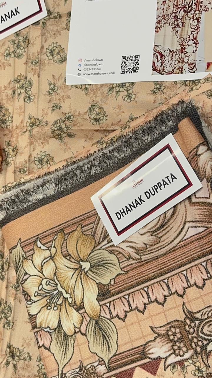 3 Piece Printed Marina - Mother Collection Unstitched Suit – Winter Wear BA46-1025LLW93-ML